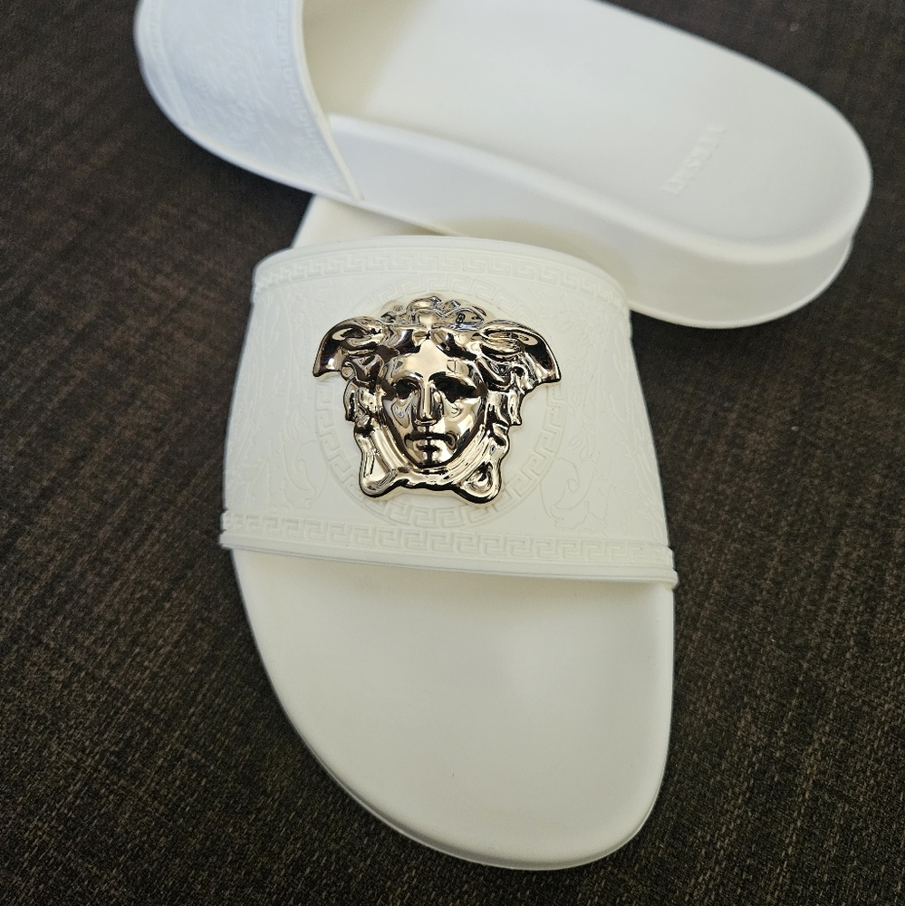 Versace rubber sandals